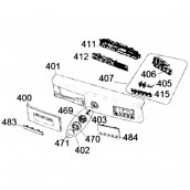 Scheda elettronica, modulo di potenza (codice 412)
