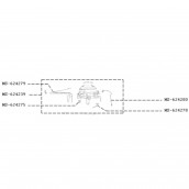 Guarnizione/ugello (codice MS-624275) NESPRESSO VERTUO PLUS