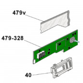 Scheda elettronica, modulo programmato da 18/34 (codice 479)