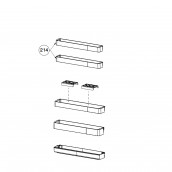 Balconcino della porta (riferimento 214) 562X830X580 mm