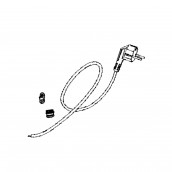 Cavo + manicotto + fascetta