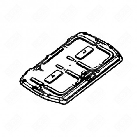 RIFLETTORE SUPERIORE + BLOCCO GRILL, WOK E MACCHINA PER RACLETTE - TS-01041380