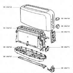 Compartimento di cottura (codice SS-186765)