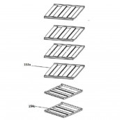 Griglia superiore (riferimento 152a)