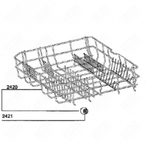 CESTELLO INFERIORE (CODICE 2420) LAVASTOVIGLIE - 44589
