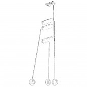 Mensola per bottiglie (codice 16)