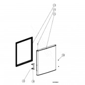 Maniglia della porta originale (codice 18)