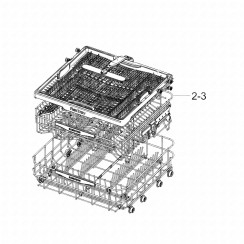 Cestello superiore (riferimento 2-3) originale