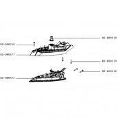 Base della maniglia (codice RS-DW0577)