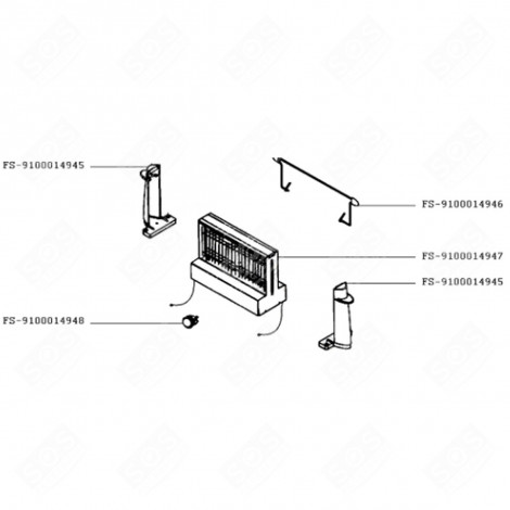 COMPARTIMENTO DI COTTURA (CODICE FS-9100014947) MACCHINE DEL PANE - FS-9100014947