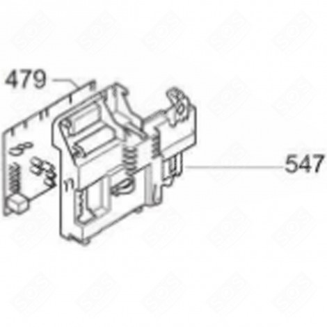 SCHEDA ELETTRONICA, MODULO DI POTENZA PROGRAMMATO (CODICE 479) LAVATRICE - 49032972