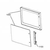 Telaio esterno porta (codice 1000) originale