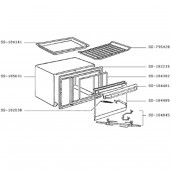 Vetro + maniglia + supporto (codice SS-184485)