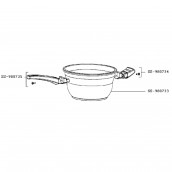 Maniglia lunga del cestello (codice SS-980735)