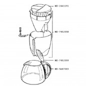 Portafiltro (codice MS-7452058)