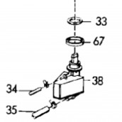 Guarnizione pozzo pressostatico (codice di riferimento 33)