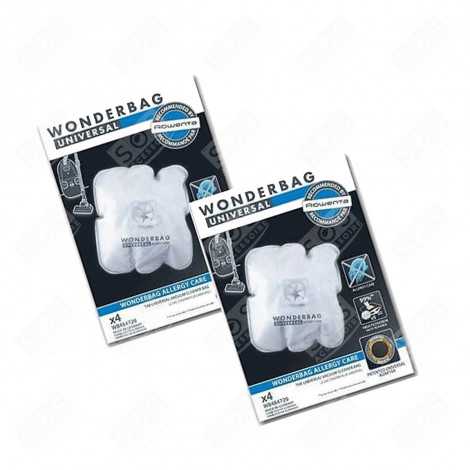 SET DI 2 SCATOLE (8 SACCHETTI UNIVERSALI) ASPIRAPOLVERE - WB484720