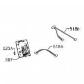 Cablaggio programmatore, selettore (codice 518b)
