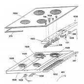 Supporto del display (riferimento 1038)