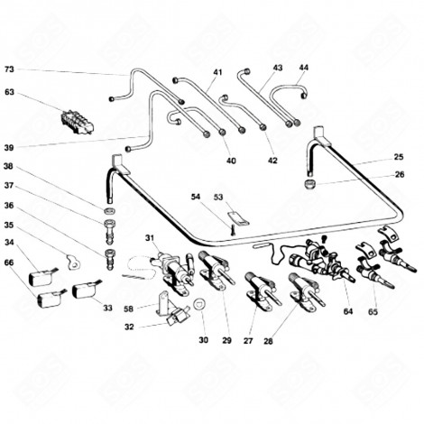 VITE (CODICE 54) FORNI, FORNELLI ELETTRICI E A GAS - C00090205
