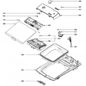 Coperchio di rivestimento (riferimento 127)