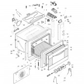 Pannello posteriore della porta (codice 52)