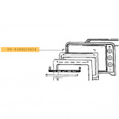 Confezione di 2 supporti in vetro