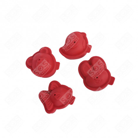 SET DI 4 STAMPI PER TORTE ROBOT DA CUCINA E CUOCITUTTO - MS-652443, MS-652862