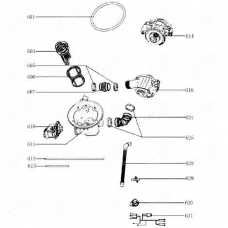 SONDA (CODICE 629) LAVASTOVIGLIE - 55233
