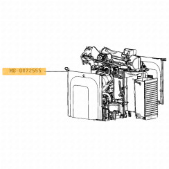 Flangia sinistra NESPRESSO MAESTRIA