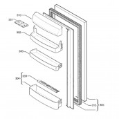 Ripiano in vetro (riferimento 349)