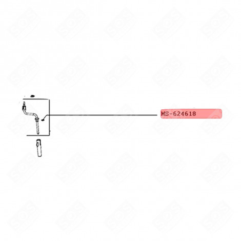 GUARNIZIONE DELLA BOCCHETTA VAPORE MACCHINA DA CAFFÃ, CAFFETTIERA - MS-624618