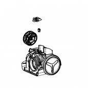 Carter + motore + avvolgitore