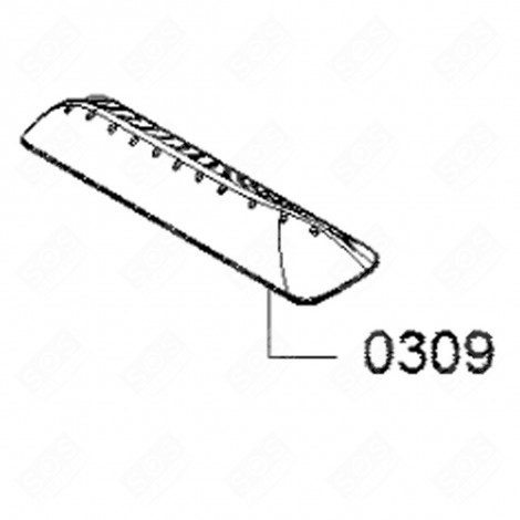 SCATOLA DEL PANNELLO DI CONTROLLO (CODICE 120) LAVASTOVIGLIE - 00748618
