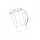 Ciotola frullatore a immersione semplice