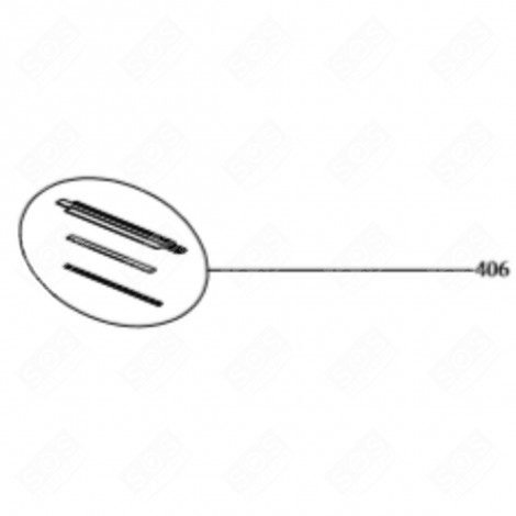 STRISCIA LED (CODICE 406) FORNI, FORNELLI ELETTRICI E A GAS - CU003854