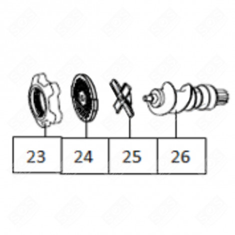 DADO TRITATUTTO (CODICE 23) ROBOT DA CUCINA E CUOCITUTTO - CU001149