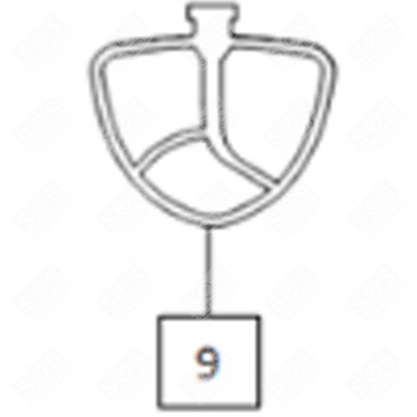 FRUSTA SBATTITORE ROBOT DA CUCINA E CUOCITUTTO - CU001136