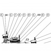 Cappello del bruciatore wok interno