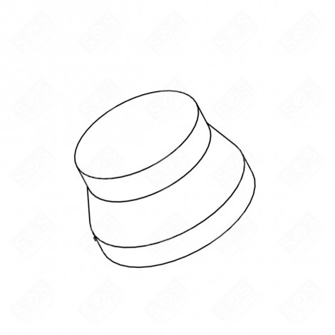 ADATTATORE IN PLASTICA 150-200 CAPPA ASPIRANTE - 9189204754