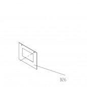 Vetro esterno (riferimento 26)