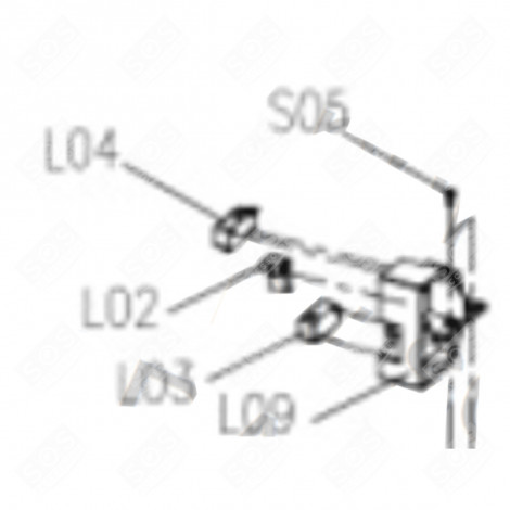 SICUREZZA DELLA PORTA SINISTRA (CODICE L09) FORNI, FORNELLI ELETTRICI E A GAS - CU000257