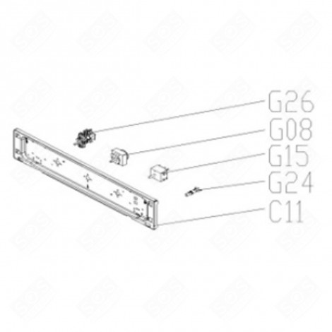 TIMER (CODICE G08) FORNI, FORNELLI ELETTRICI E A GAS - CU003976