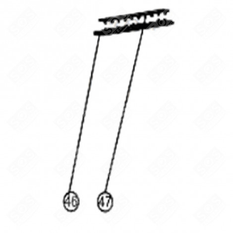 CASSETTO VERDURE FRIGORIFERO, CONGELATORE - FR005555