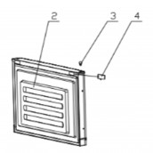 Porta Freezer (codice 2)