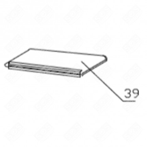 RIPIANO, VASSOIO IN VETRO FREEZER FRIGORIFERO, CONGELATORE - FR001824