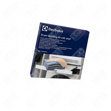 KIT DI SOVRAPPOSIZIONE E4YHMKP2 CON RIPIANO RIMOVIBILE ORIGINALE PER APPARECCHI DA 60CM DI LARGHEZZA E DA 54-60CM DI PROFONDITÀ ASCIUGATRICE - 9029797959, 9029803799