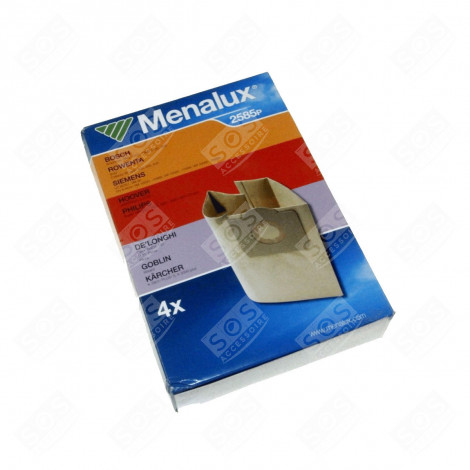 SACS 2585  X 4 D'ORIGINE ASPIRAPOLVERE - 9001961748, 000113K