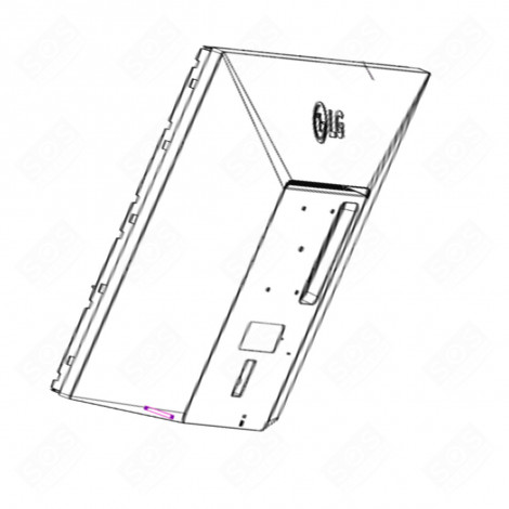 COPERTURA POSTERIORE TELEVISIONI, TELEVISORI, TV - ACQ90777701