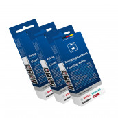 Lotto di 3 scatole (10 pastiglie detergenti) originali